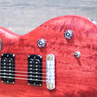 PRS SE CE 24 Standard Stoptail Satin Vintage Cherry Electric Guitar w/Bag image 4