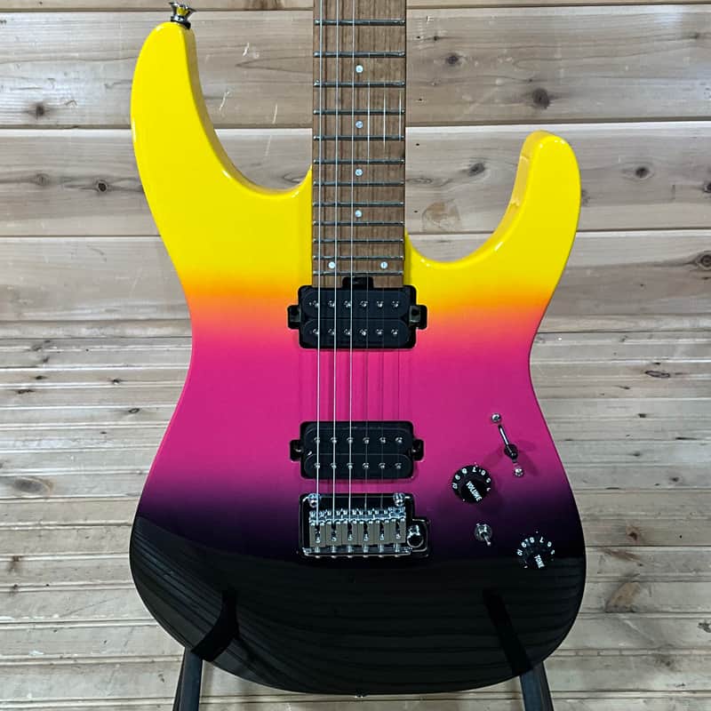 Charvel Pro-Mod DK24 HH 2PT CM - Malibu Sunset image 1