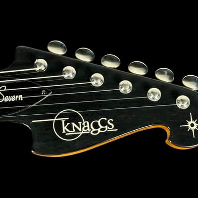 2020 Knaggs Larry Mitchell Signature Severn Tier 2 Flame Top Gloss ~ Faded Onyx image 11