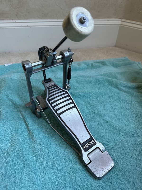 Yamaha Bass Drum Pedal - Single Chain - PPO Ink On Bottom 90s - Metal image 1