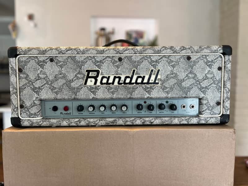 Randall RG80ES Snakeskin Amp Head image 1