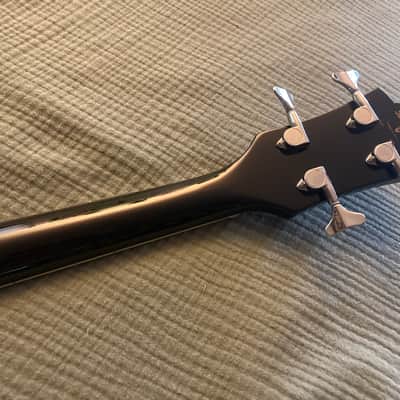 1990s DeArmond by Guild Starfire Bass Short Scale Hollowbody Electric Bass w/Case image 3