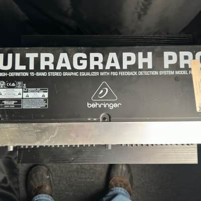 Behringer Ultragraph Pro FBQ1502HD 15-Band Stereo Graphic EQ image 3