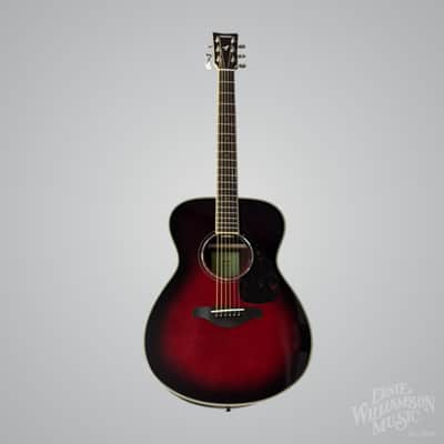 Yamaha FS830DSR Folk Guitar Dusk Sun Red image 5