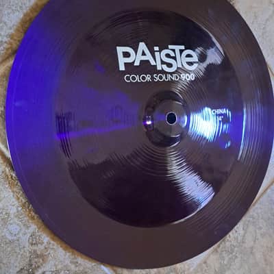 Paiste 14" Color Sound 900 Series China Cymbal 2017 - Present - Purple image 4