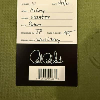 PRS McCarty Brazilian Wood Library 2021 - Violet/purple image 15
