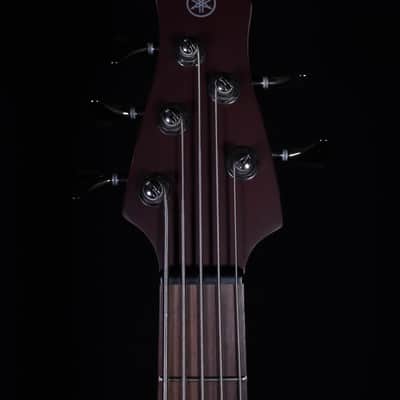 Yamaha TRBX505 5-String Bass, Transparent Brown image 9