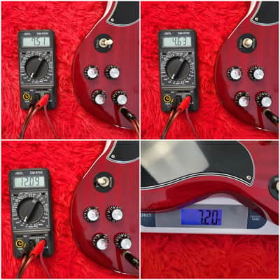 Tokai SG95L Left Handed 2008 - Cherry - SG Standard - Made In Japan MIJ image 24
