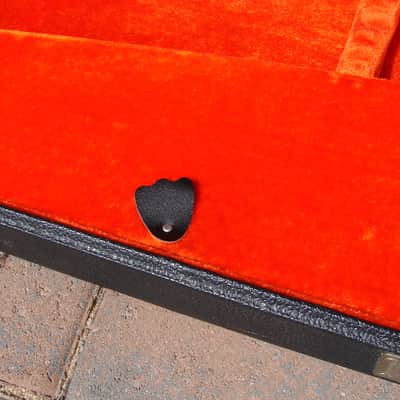 Fender VINTAGE TOLEX STRATOCASTER TELECASTER CASE ORIGINAL MID TO LATE 1960'S EARLY 70"S - BLACK TOLEX image 8