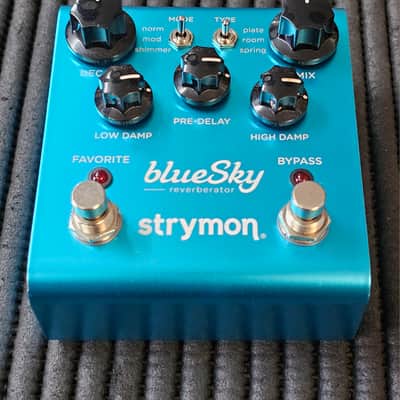 Strymon Blue Sky Reverberator V1 2010 - 2022 - Blue image 1