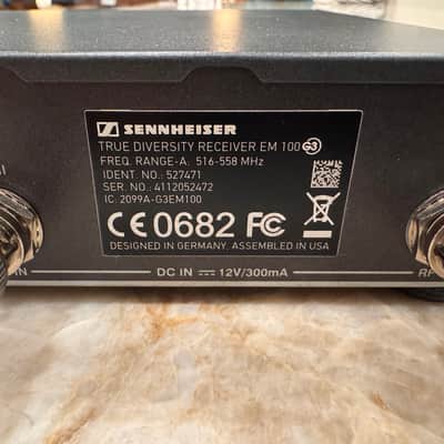 Sennheiser EW100 G3 Receiver (Band A) image 3
