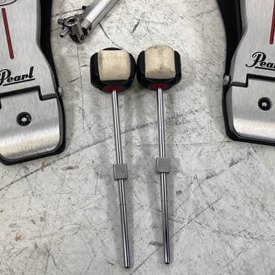 Pearl Eliminator Redline Double Kick Pedal - Silver / Black / Red image 15