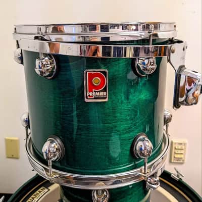 Premier Genista 5pc Drum Set In Terraverde Green Lacquer. image 13