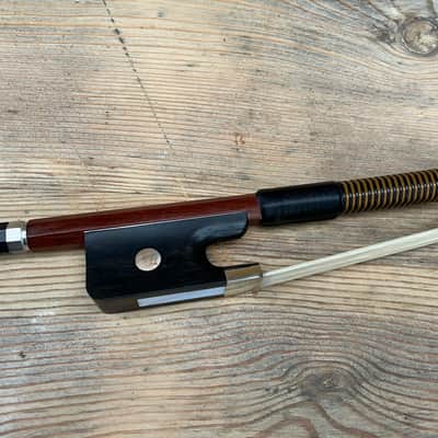 Double Bass Bow - Bullet Wood Ideal For Students/local Playing/Jazzers image 13