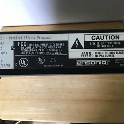 Ensoniq DP/2 Parallel Effects Processor 1995 - Black image 3