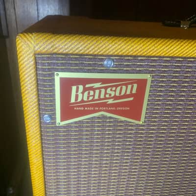 Benson Amps Benmaster 5E7 35-Watt 3x10" Guitar Combo 2022 - Tweed image 2