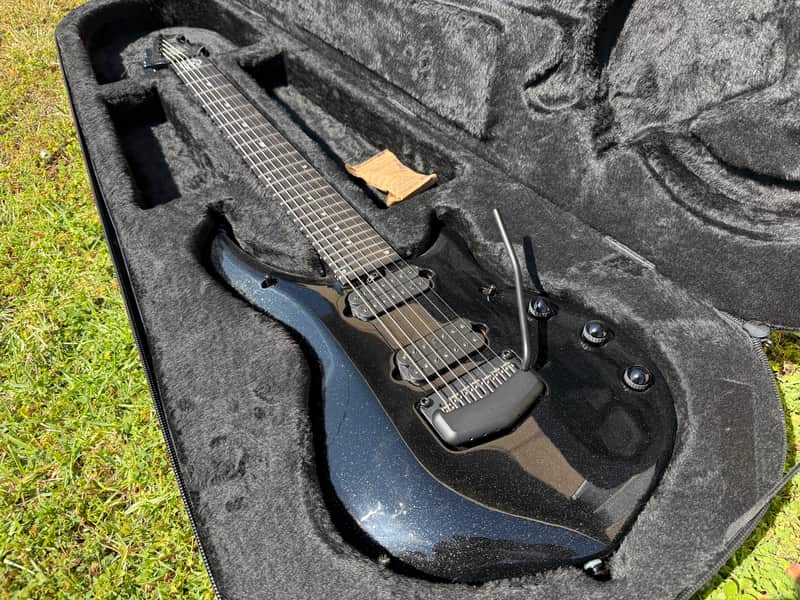 Ernie Ball Music Man John Petrucci Signature Majesty 7 2024 - Present - Black Frosting image 1