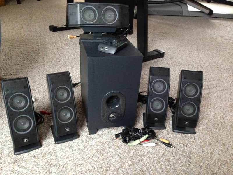 Logitech X-540 5.1 Surround Sound Speakers image 1