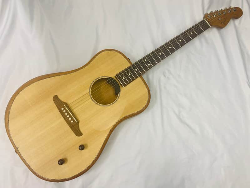 Fender Highway Series Dreadnought Rosewood Fingerboard Natural Electric Acoustic Guitar image 1