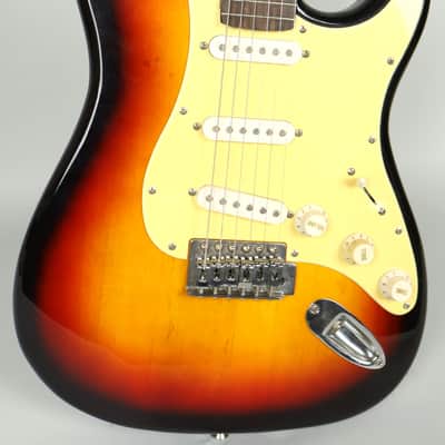 Unbranded Deluxe Strat Style Electric Guitar w/ Gig Bag image 2