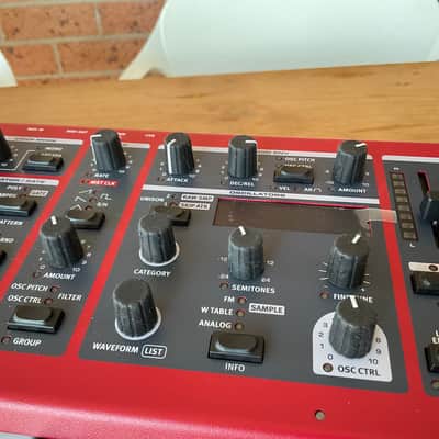 Nord Wave 2 61-Key 48-Voice Polyphonic Synthesizer 2013 - 2022 - Red image 5