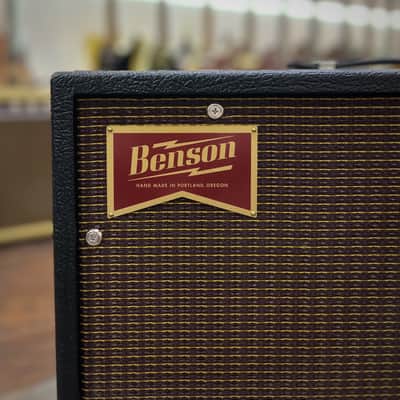 Benson Amps Monarch Reverb Plus - 2023 - Black / Oxblood. NEW (Authorized Dealer) image 3