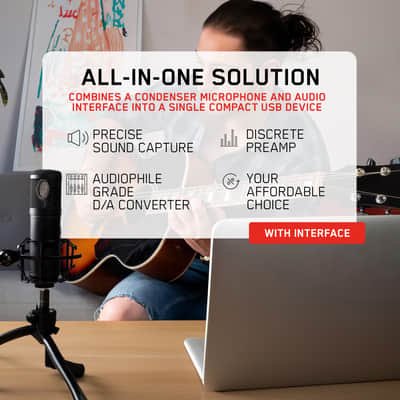 Antelope Audio - Axino Synergy Core | Cardioid USB Modeling Microphone | Recording system | FREE 67 FX & DAW image 8