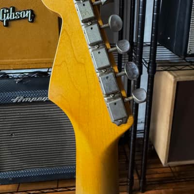 Partscaster - Jazzmaster w/ lipstick pickups - custom 2022 - Gold image 9