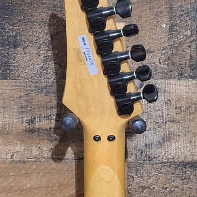 1987 Ibanez 540R Radius Series Floyd Rose HSS MIJ W/OHSC - Jewel Blue Burst - image 9