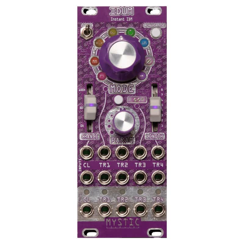 Mystic Circuits IDUM Eurorack Clock & Gate Sequencer image 1
