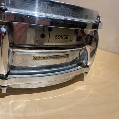 VINTAGE 1960's Sonor 5x14 D444 COB Teardrop 8-Lug Snare Drum image 3