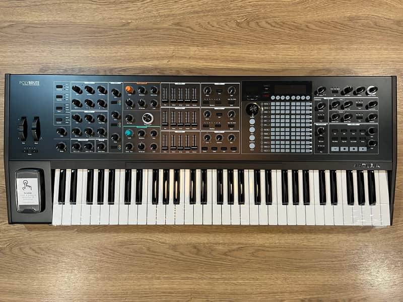 Arturia PolyBrute Noir 61-Key Synthesizer 2023 - Present - Black image 1