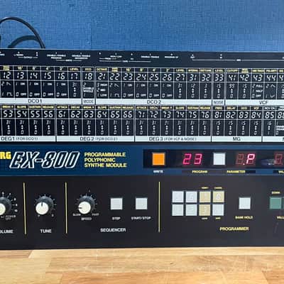 Korg EX-800 Vintage Programmable Polyphonic Synth