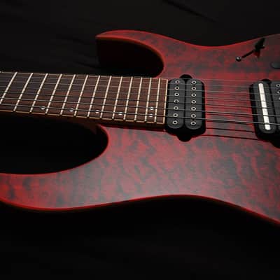 Ibanez RG927 QM with DiMarzios and hard case! 7 String beauty! image 9