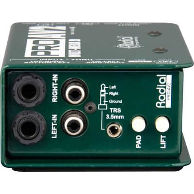 Radial Engineering ProAV2 - Audio/Video Passive Stereo Direct Box image 4