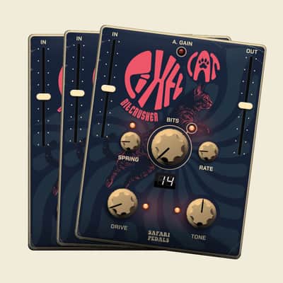 SAFARI PEDALS Pixel Cat Lo-Fi Bitcrusher with Spring Reverb Plugin image 3