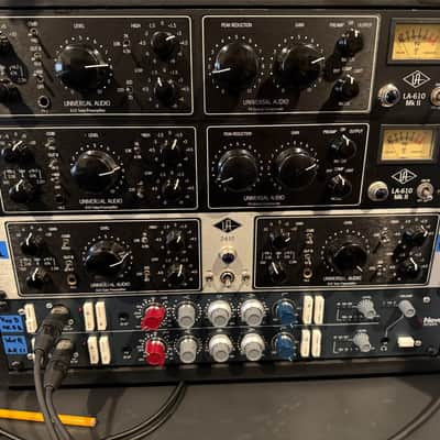 Universal Audio LA-610 MkII Tube Channel Strip 2008 - Present - Black image 2