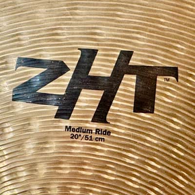 Zildjian 20" ZHT Medium Ride Cymbal Traditional image 2