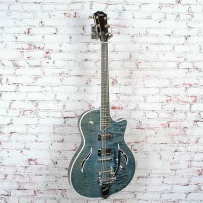 Taylor - T3 Semi-Hollow Body Electric Guitar w/Bigsby, Pacific Blue - w/OHSC - x1800 - USED image 6
