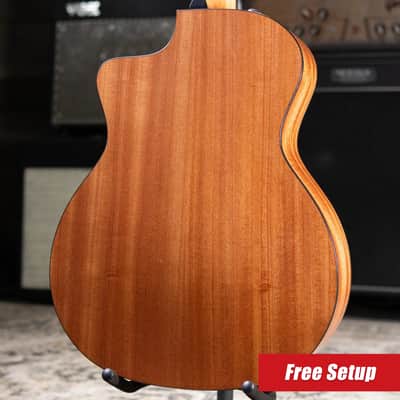 Taylor 114ce Grand Auditorium Acoustic-Electric Guitar with Structured Gig Bag image 2