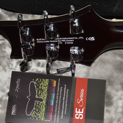 2022 PRS - SE Hollowbody II - Black Gold Burst image 7