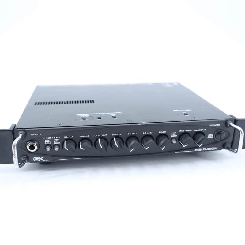Gallien-Krueger MB Fusion 500W Tube Preamp Ultra-Light Bass Head w/ Rack Ears