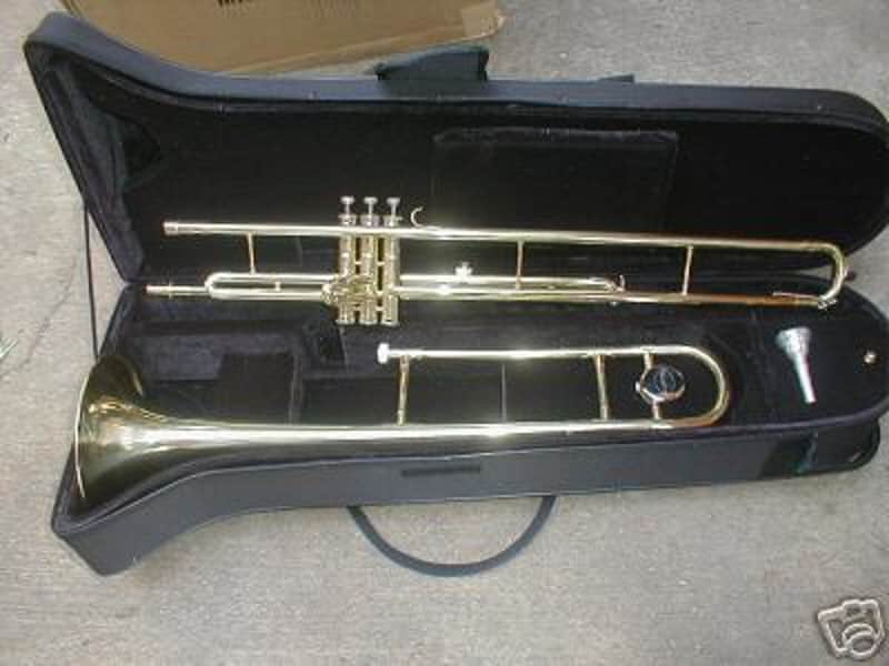 Brand new Valve trombone, with case and mouthpiece image 1