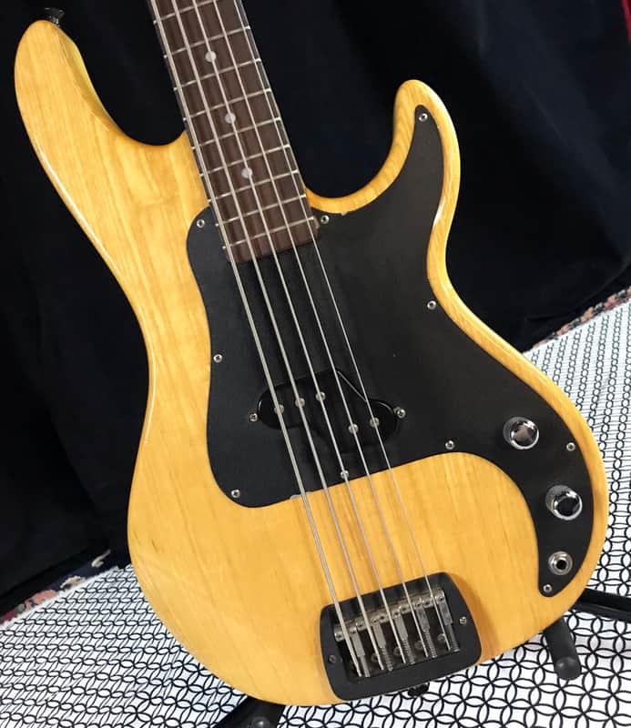 G&L 1992 USA L5000 5-String Electric Bass Guitar With Hardshell Case - Natural image 1