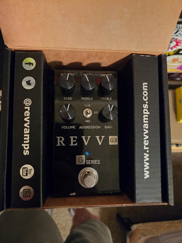REVV G3 Distortion 2024 - Black Sparkle image 1