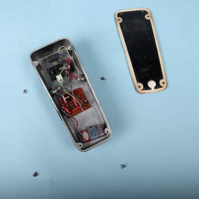Early 1970s Jen Cry Baby Italian Italy Wah Wah Red Fasel Pedal image 9