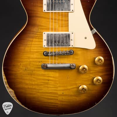 2022 - Gibson Custom Shop Murphy Lab '59 Les Paul Standard Ultra Heavy Aged - Kindred Burst image 2