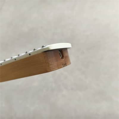 Gloss Electric Guitar Neck Baritone Style 22 Fret 27 Inch rosewood image 4