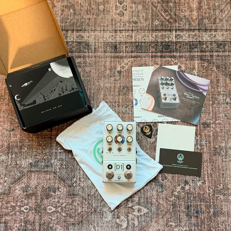 Brand New Walrus Audio Mako D1 High-Fidelity Stereo Delay V1 image 1