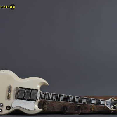 Gibson SG Custom   ex. Carlos Santana  1961 White image 24